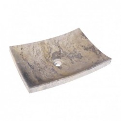 Lavabo de mármol plano