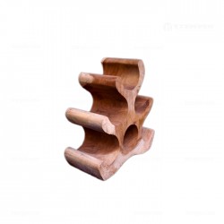 Botellero pequeño de Madera de Suar ttemplo.com