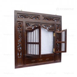 Ventana Balinesa en madera