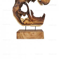 Escultura exótica de suar