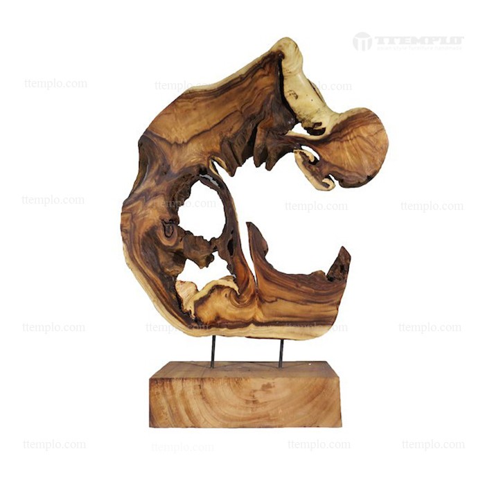 Escultura exótica de suar