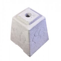 Base de sombrilla de piedra