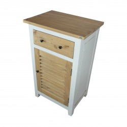 Mesita ibicenca de madera teca