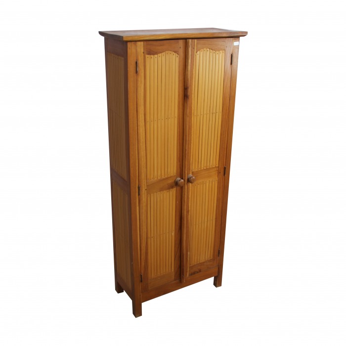 Mueble auxiliar de bambú natural