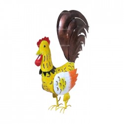 portavelas Figura metálica