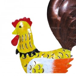 Gallo de metal