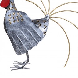 Gallo de metal