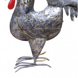 Gallo de metal