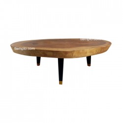 mesa redonda madera