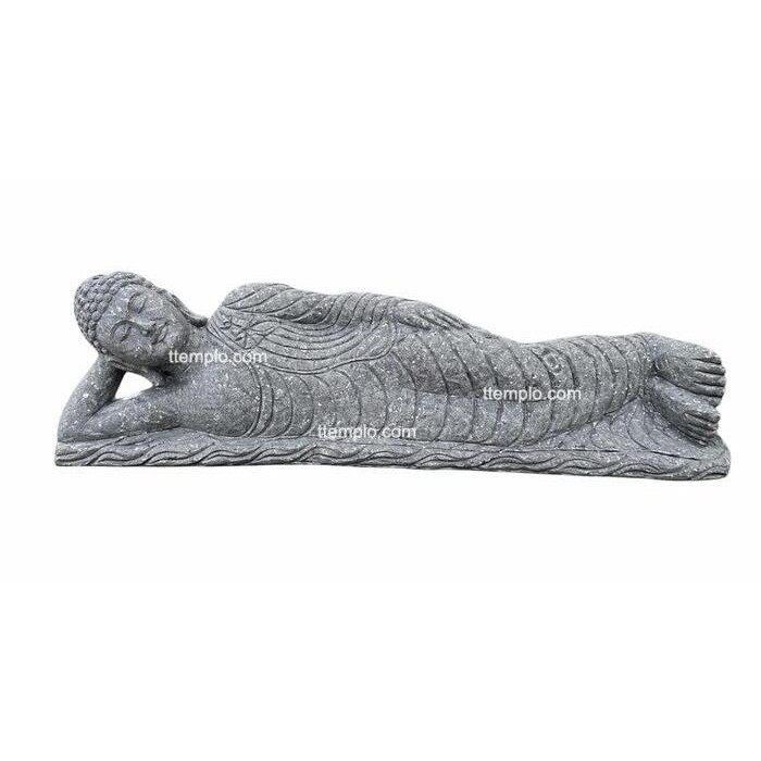 buda tumbado piedra natural