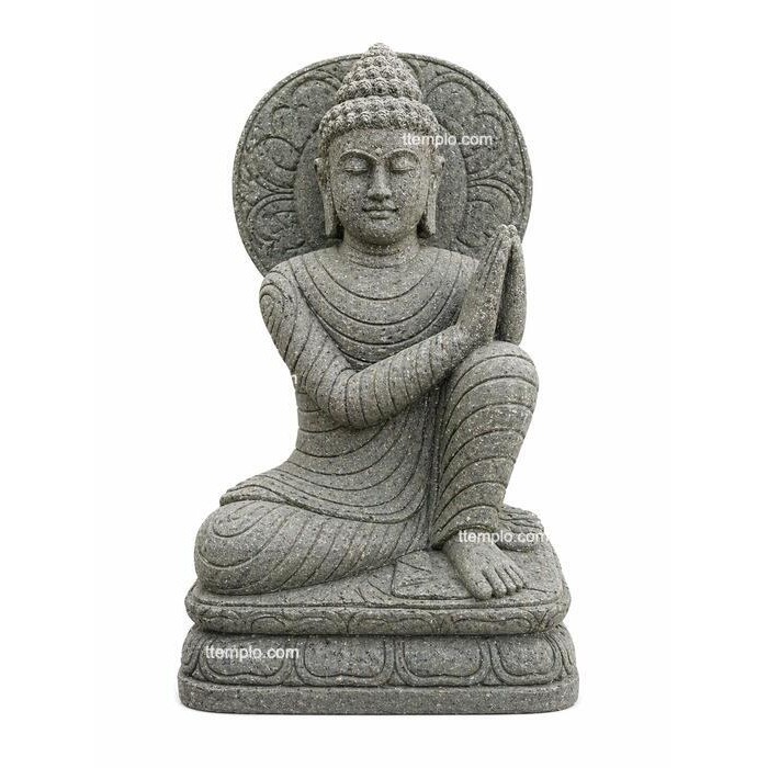 buda piedra natural 120cms